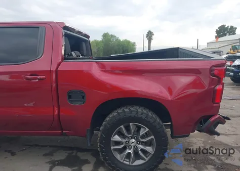 2019 Chevrolet Silverado 1500 Rst из США, поврежденный, VIN 1GCUYEED2KZ144649